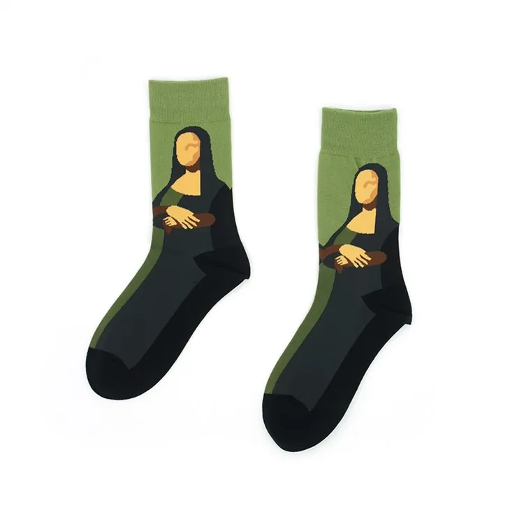 Karakter bomuldsstrømper