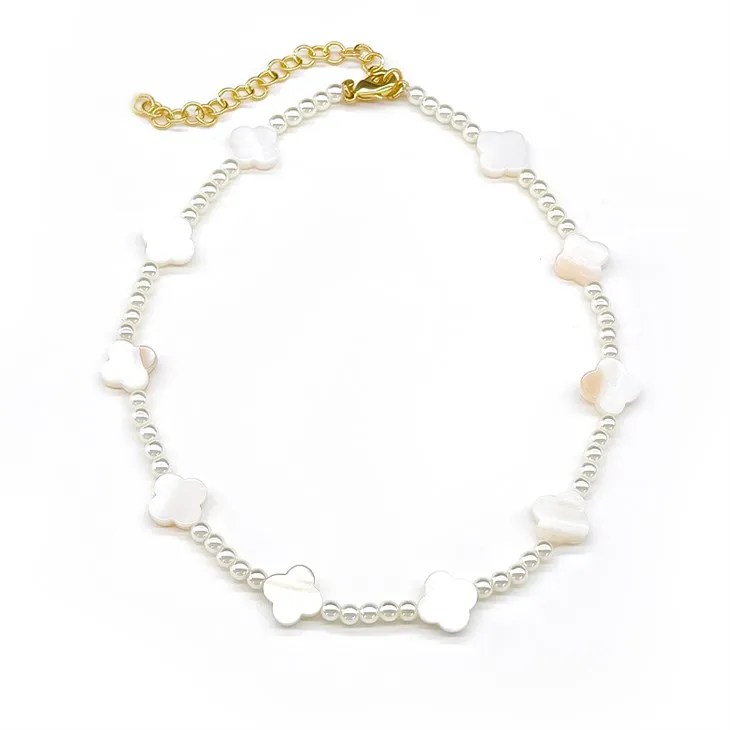 Bladkløver blomsterarmbånd